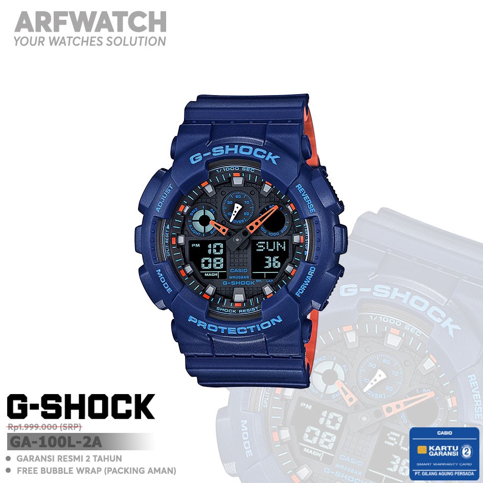 casio g shock ga 100 l