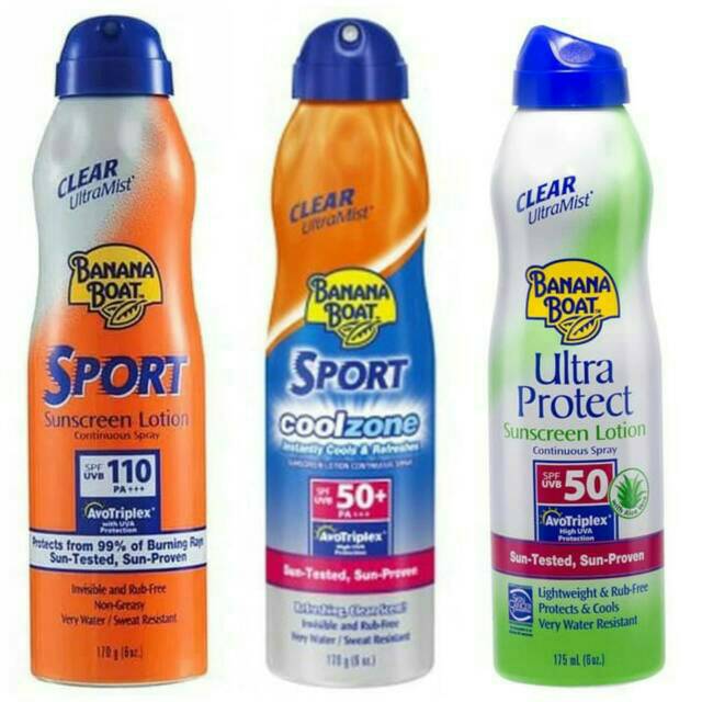 Banana BOAT SPORT SPRAY 170GR Shopee Singapore