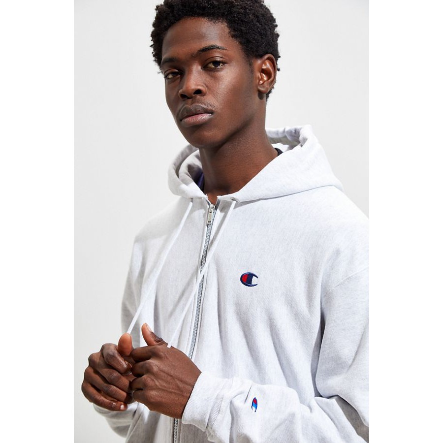 champion reverse weave hoodie zip up