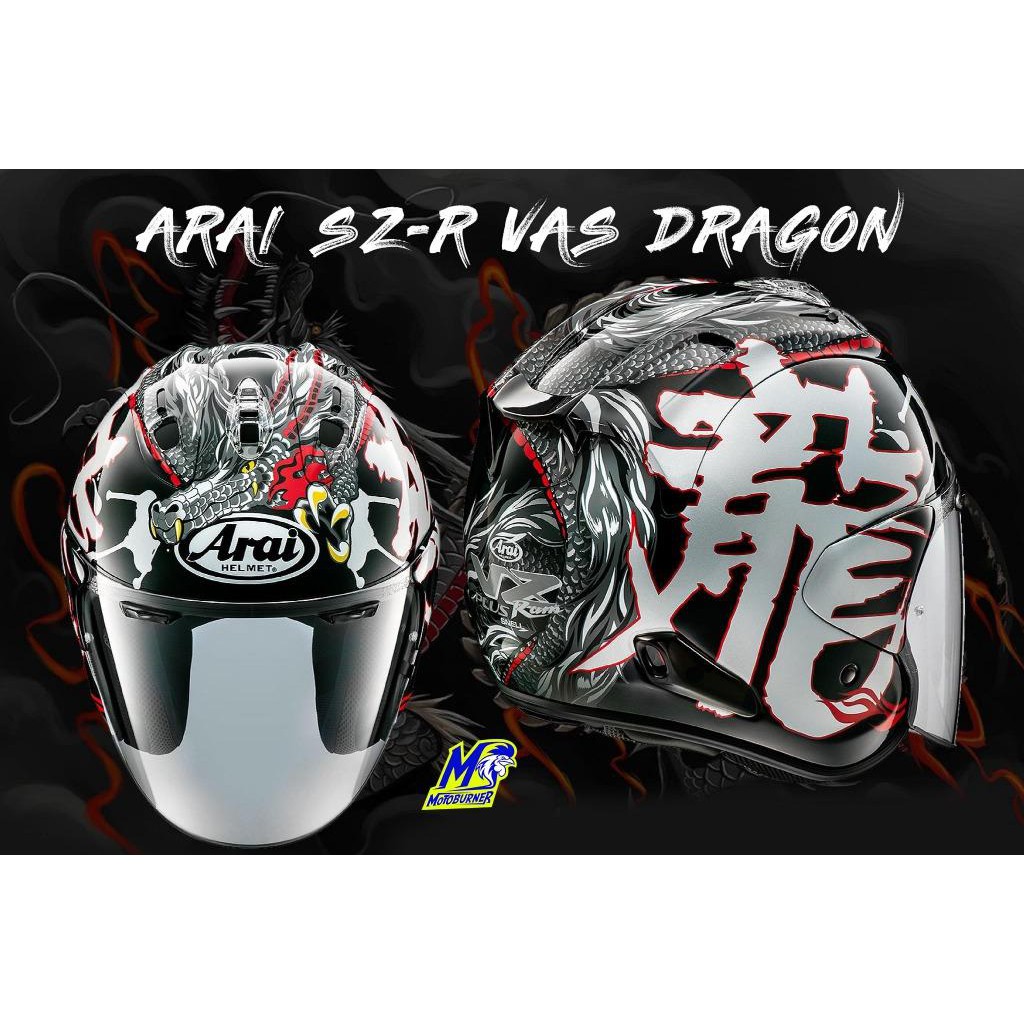 Arai Helmet Vz Ram Dragon Shopee Singapore