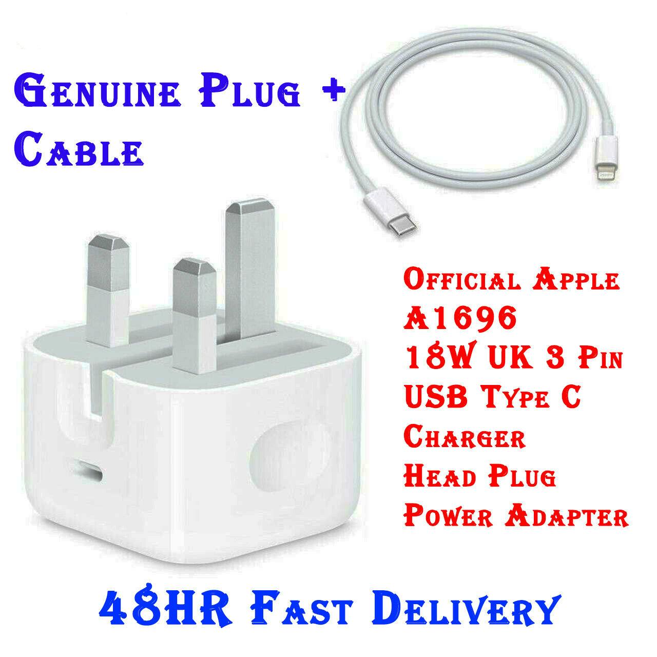 For Apple Iphone 12 Pro Max Mini 18w Usb Type C Plug Adapter Charger Lightning Cable Shopee Singapore