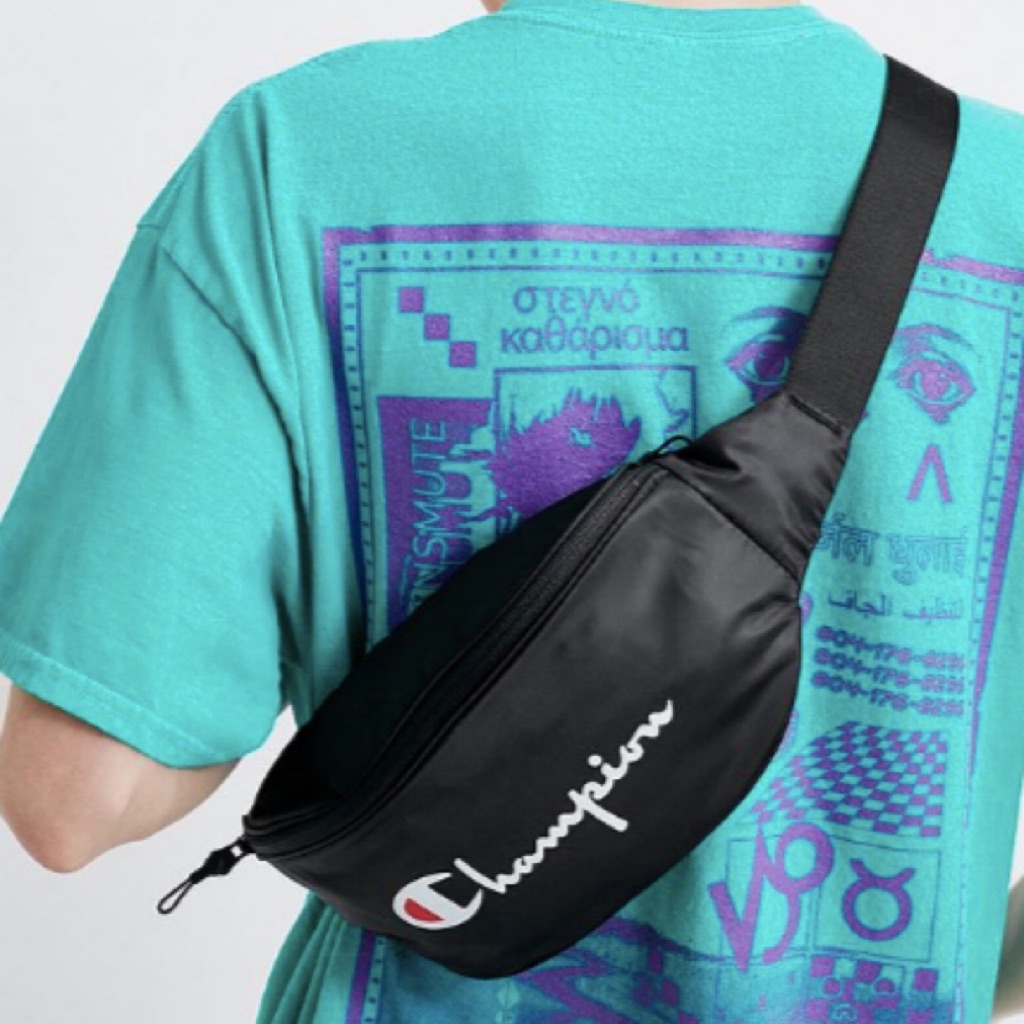 champion script sling bag