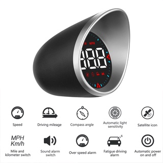G5 OBD2 Meter Head Up Display Car Speedometer GPS  HUD Car Smart Digital Multifunction OBDII Gauge Alarm Speed display Hud Meter Water Compass汽车抬头显示器超速报警