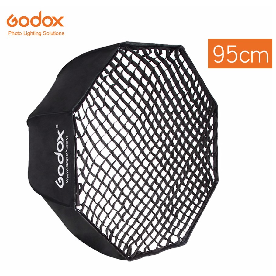 Godox Portable 95cm 37.5" Honeycomb Grid Umbrella Softbox for Speedlight  Flash | Shopee Singapore