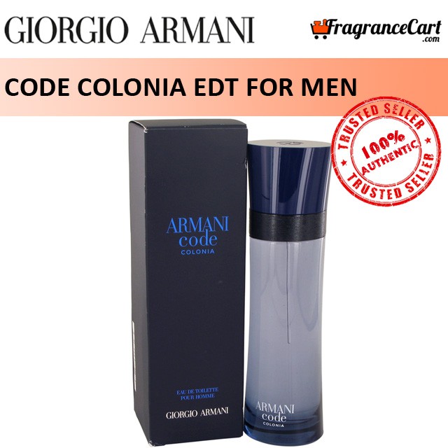 armani code colonia tester