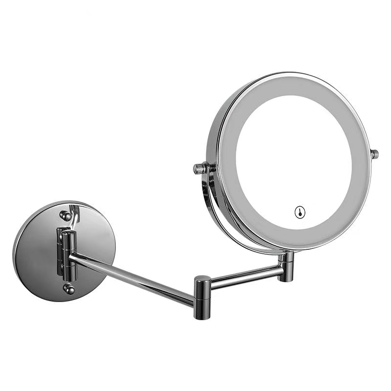 Led Makeup Mirror With Light Folding, What Is The Brightest Makeup Mirror