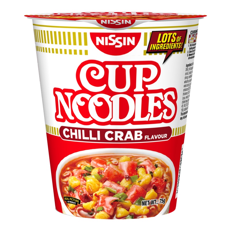 Nissin Cup Noodles Chilli Crab 75g [Japanese] | Shopee Singapore