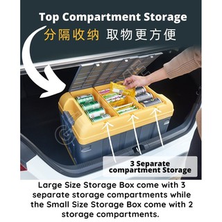 Foldable Storage Box Container Box Organiser Box Stackable Collapsible Many Different Size Stackable Easy Storage #1