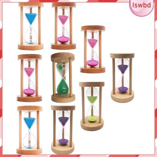 [ , Wooden Hourglass glass 6 mins/8mins/12 mins/20 mins/25 mins Clock for Games Classroom #2