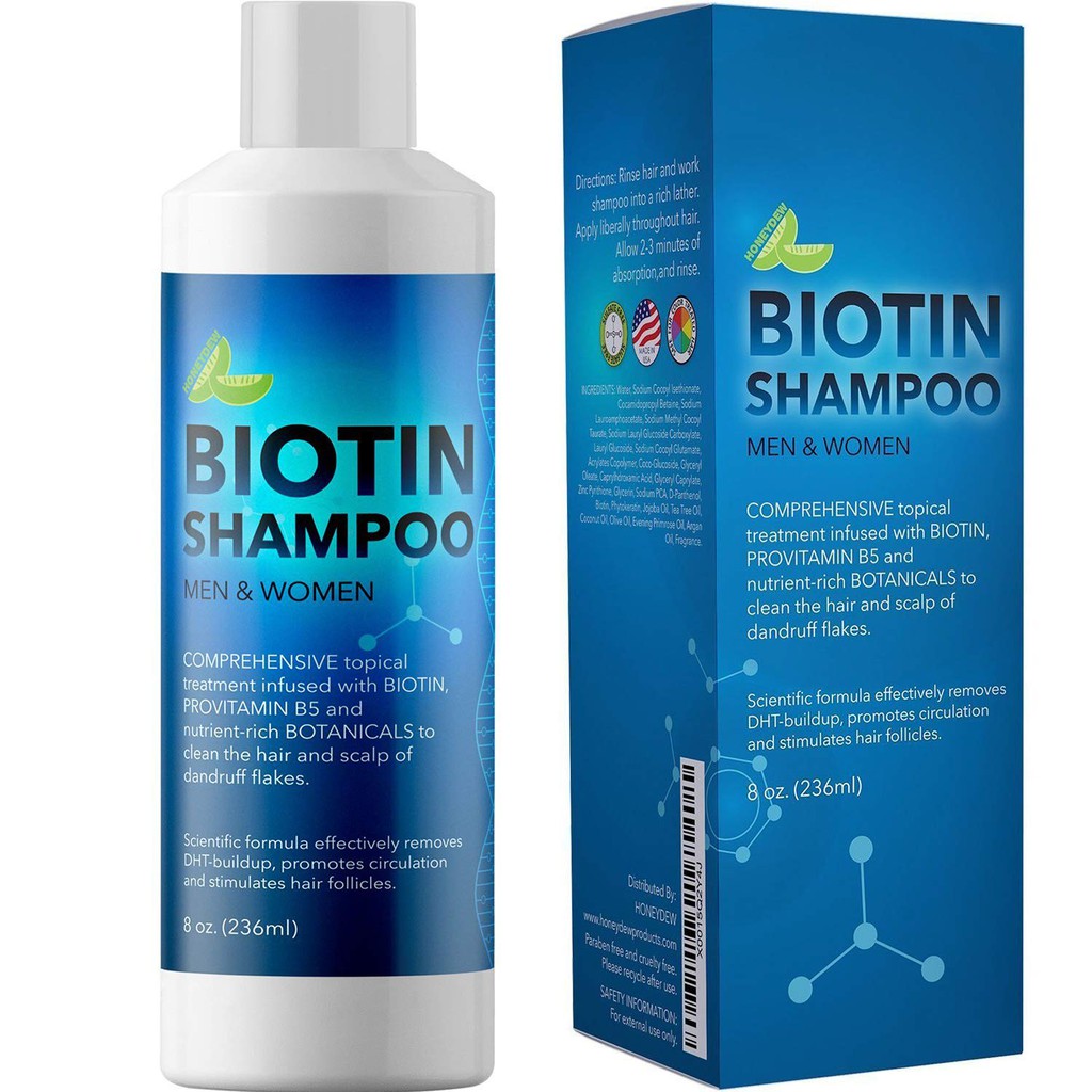 Maple Holistics Honeydew Biotin Shampoo For Hair Growth B Complex