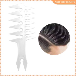 Image of thu nhỏ Professional Men's Pompadour Hairstyling Combs Wide Tooth Fork Comb  Detangling Curly Hair Comb Hairdressing Barber Retro Oil Head #8