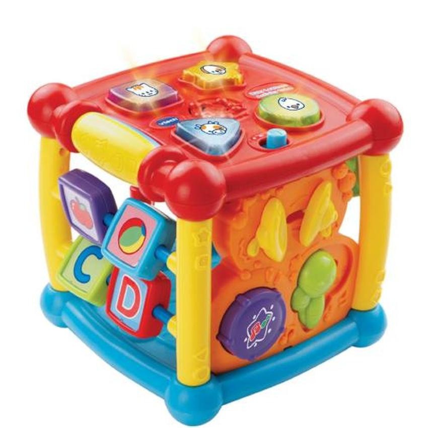 VTech Busy Learners Activity Cube | Shopee Singapore