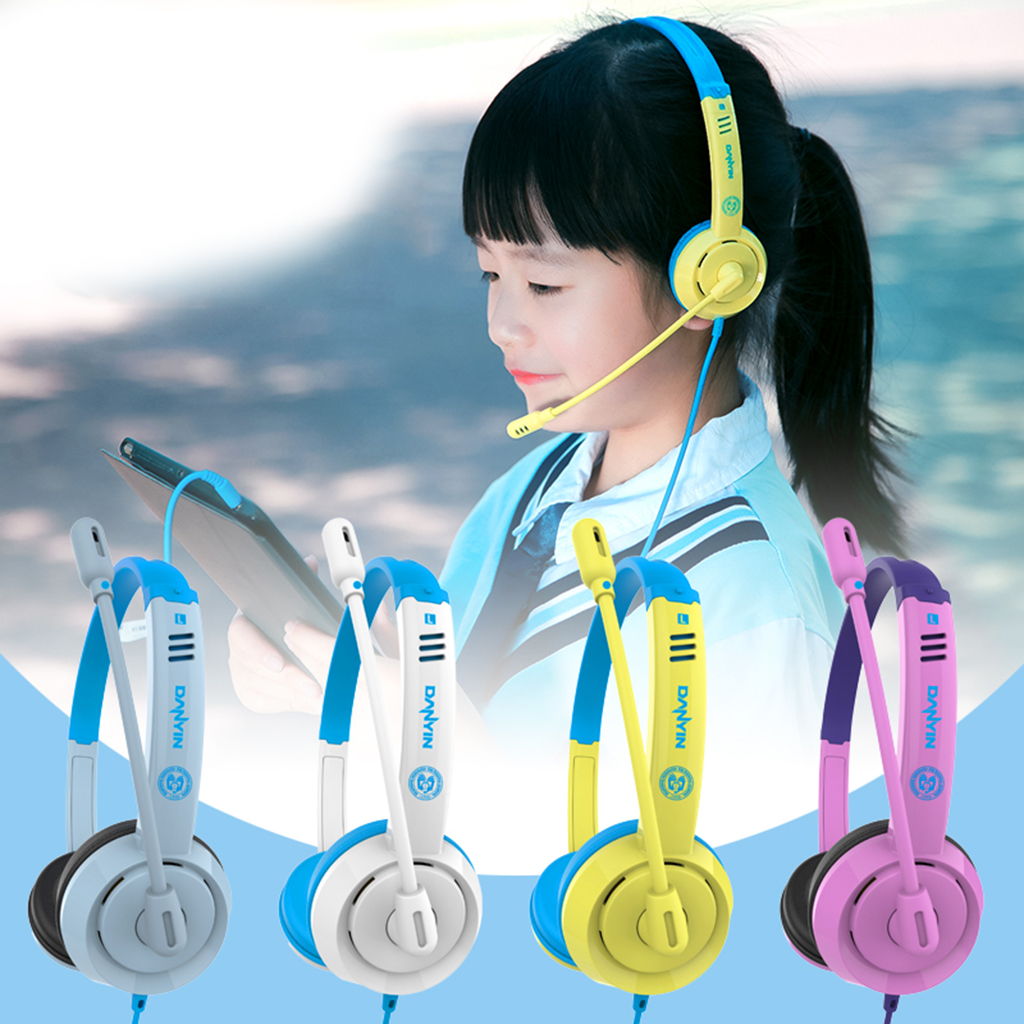wired 3.5 mm headset with microphone
