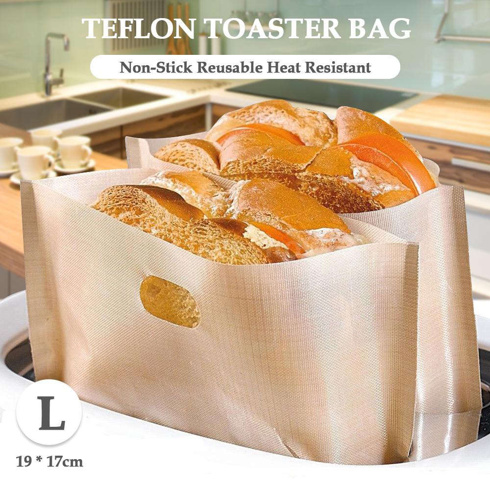 Reusable Toaster Bag Nonstick Cheese Sandwiches Bread Heat Proof