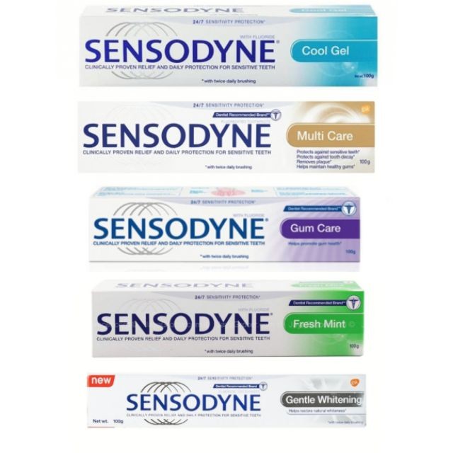 SENSODYNE Toothpaste (100g) Shopee Singapore