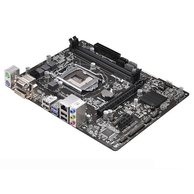 Asrock H81m Dgs Motherboard Intel H81 Socket Lga 1150 Ddr3 16gb Matx Original Used Mainboard Shopee Singapore