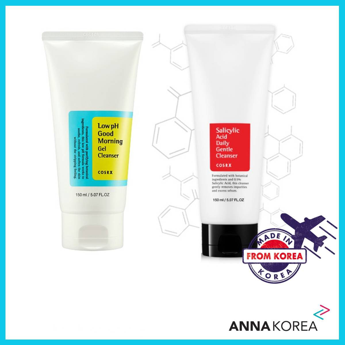 cosrx salicylic acid daily gentle cleanser ph