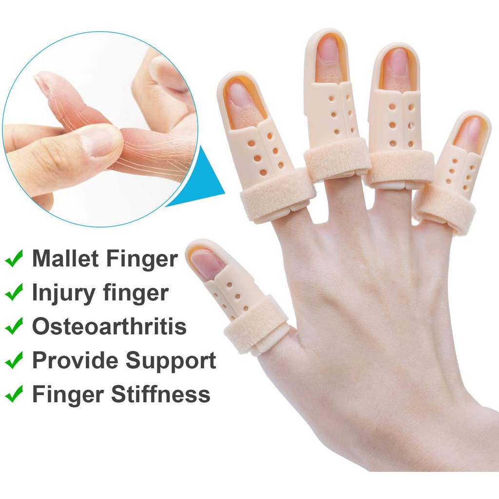 Delivered in 3Days Finger Splint Braces for Pinky Slim Finger Plastic