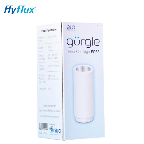 Hyflux Elo Living Gurgle Tap Filter Replacement Cartridge Fc68 Shopee Singapore