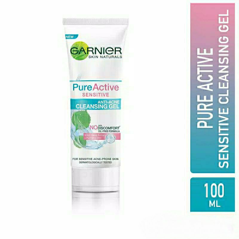 facial foam garnier pure active