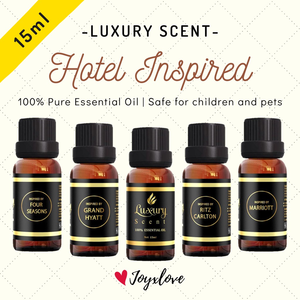 Hotel Inspired Scent Essential Oil 1 x 15ml LUXURY SCENT x JOYXLOVE