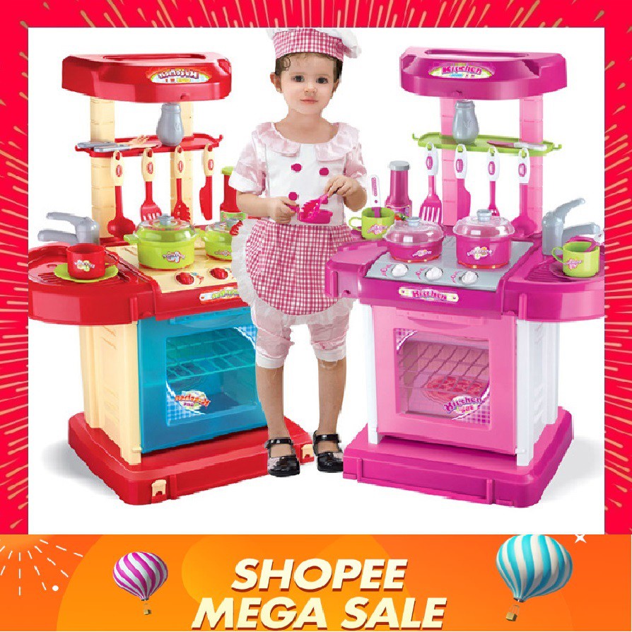 portable kitchen play set