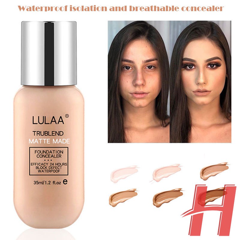 Agerewind Matte Liquid Foundation Full Cover Liquid Concealer Waterproof Smooth Matte Finish Concealer Foundation Shopee Singapore