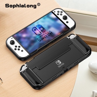 Nintendo Switch OLED Protective Casing Soft Silicone Gaming Consoles Cover Nintendo OLED Flexible Full Protector