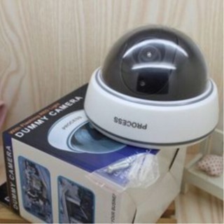 Dummy cctv camera Fake Simulation Dome Security cctv Camera IR LED Light with AA battery power Small Dummy Simulated Dome Security Camera