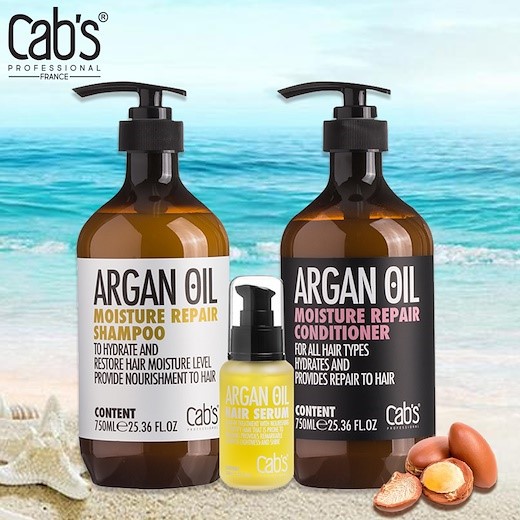 Cabs Professional Morocco Moroccan Argan Oil Moisture Repair Hair Shampoo Hair Conditioner Shopee Singapore