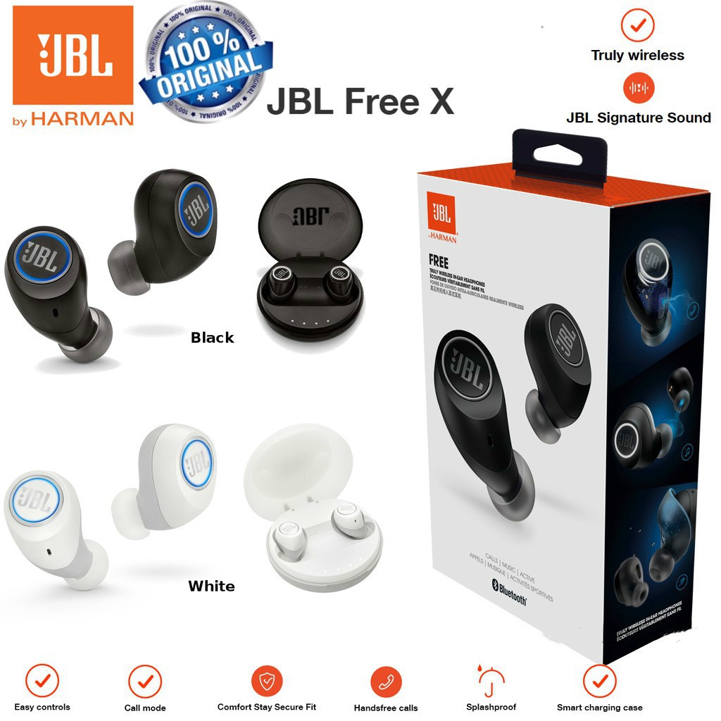 jbl free x true wireless earphones
