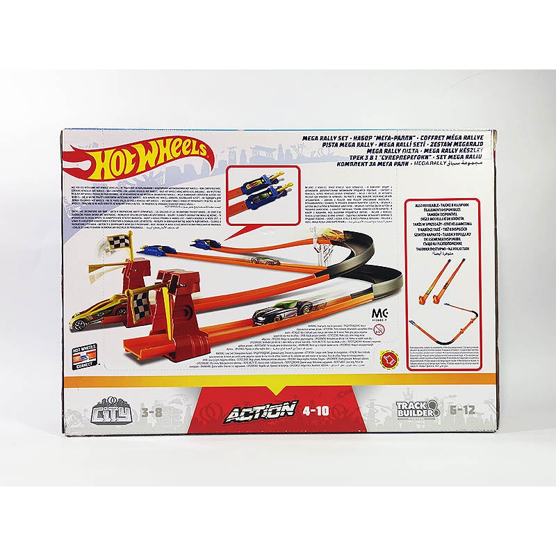 hot wheels action mega rally set