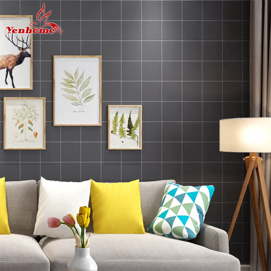 [Nordic Style] Modern Minimalist Waterproof Wallpaper Nordic ins Style Warm Girl Bedroom Living