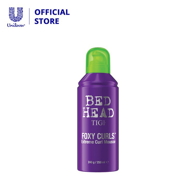 Bed Head By Tigi Foxy Curls Extreme Curl Mousse 250ml Shopee Singapore