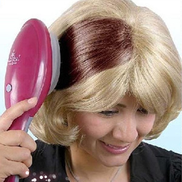 Electric Hair Dye Comb Hair Coloring Brush For Ladies Hair Styling