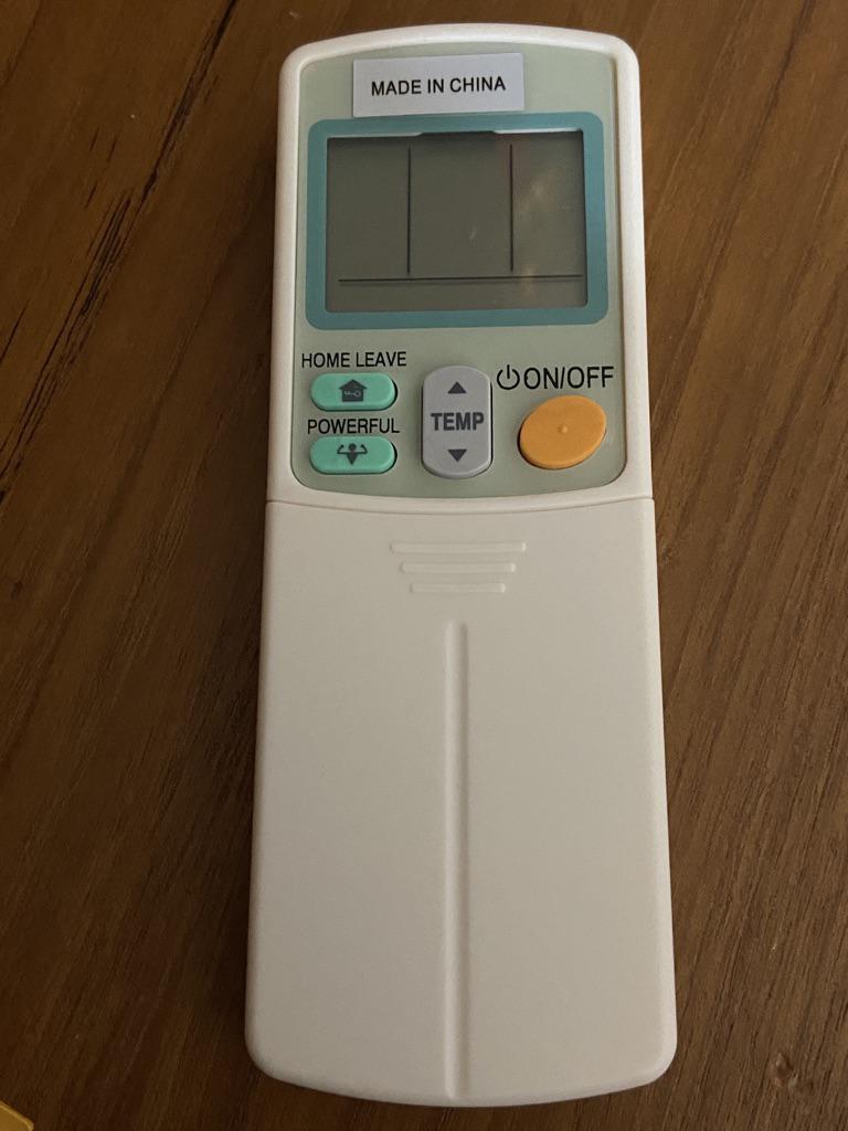 daikin aircon remote control price