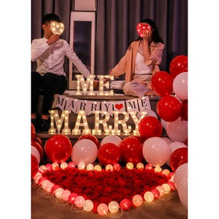 Proposal Balloon Proposal Decoration Marry Me Marriage Proposal