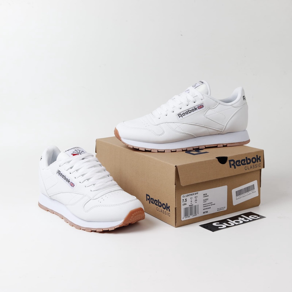 tan reebok shoes