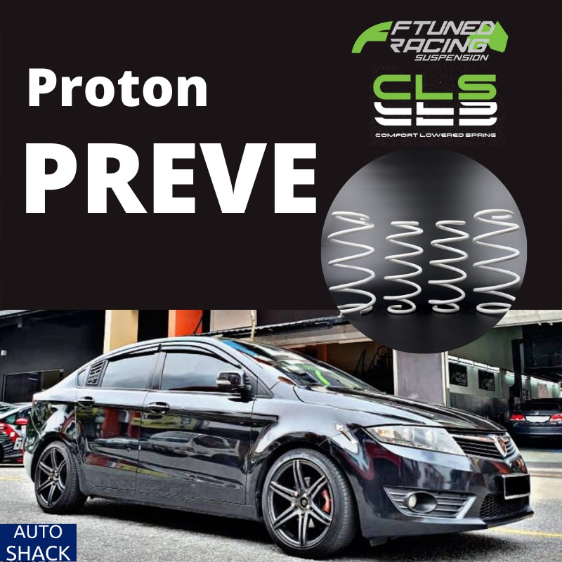 Proton Preve F Tuned Cls Series Comfort Lowering Spring Suspension Ftuned Racing By Auto Shack Shopee Singapore