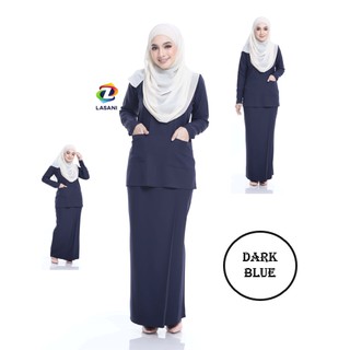 Baju Kurung Kedah Berpoket Zip Di Lengan Kurung Mini Modern Ffqd Shopee Singapore