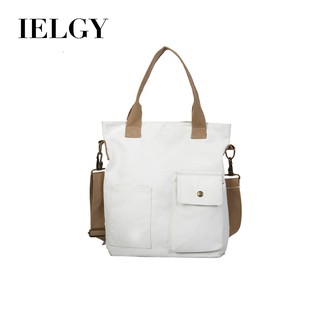 Image of IELGY New large capacity canvas shoulder diagonal bag handbag