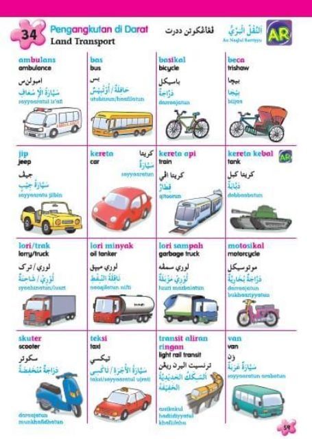Motosikal dalam bahasa arab