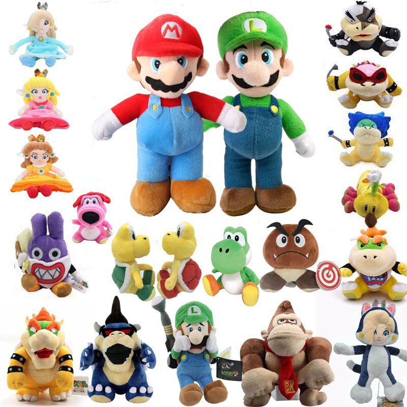 Anime Super Mario Bros. Mario and Luigi Bowser Koopa Troopa Goomba ...