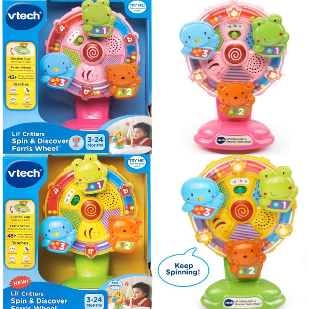vtech lil critters spin and discover ferris wheel