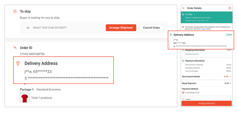 Limited Access to Buyer Information | Shopee PH Seller Education Hub