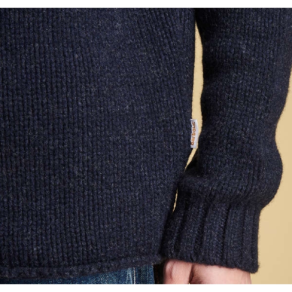 barbour thetford button neck sweater
