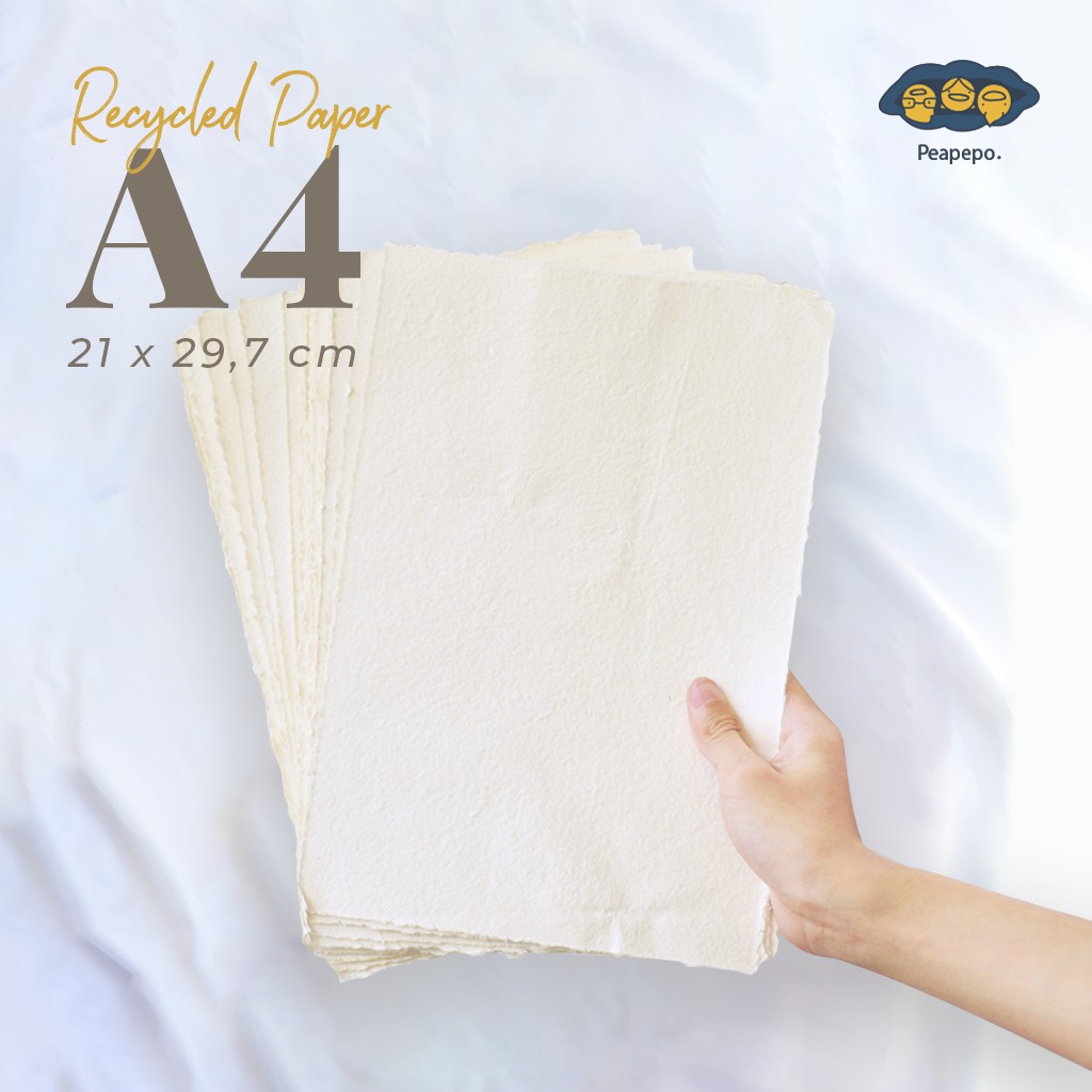 A4 Natural Recycled Paper Recycling Paper White Aesthetic 