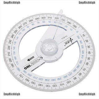 eruditecourt portable diameter of 10cm plastic 360 degree pointer