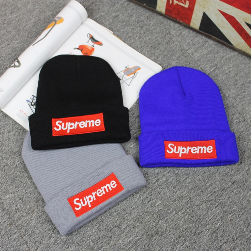 mens supreme beanie