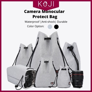 KOJI Portable Waterproof Monocular Bag Lens Protect  Bags Case  Organizers